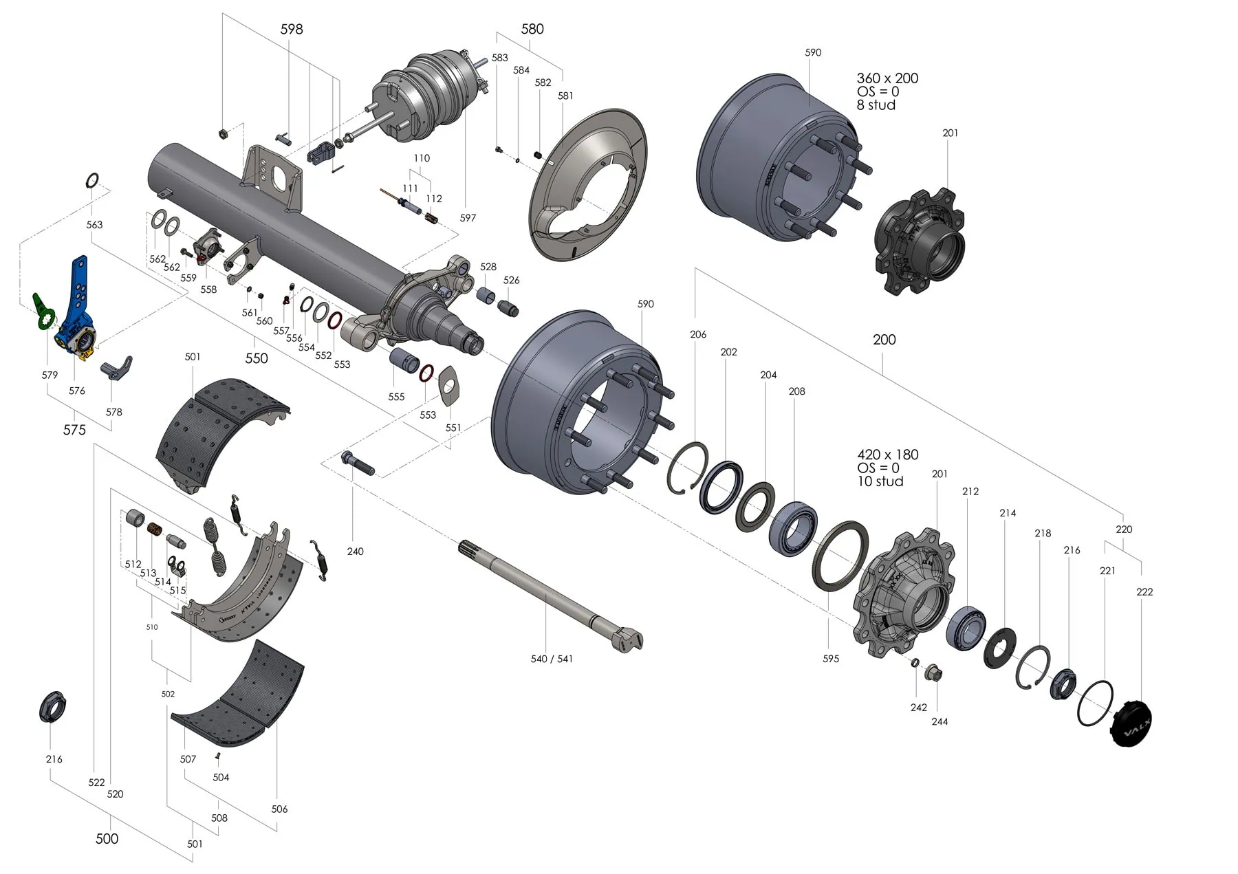Circlip Ø150 – Part No. 50206001